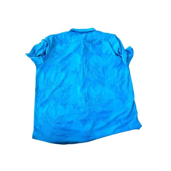 Tommy Bahama Men's Blue Islandzone Short Sleeves Button Down Shirt Size 3XLT - Picture 2 of 8